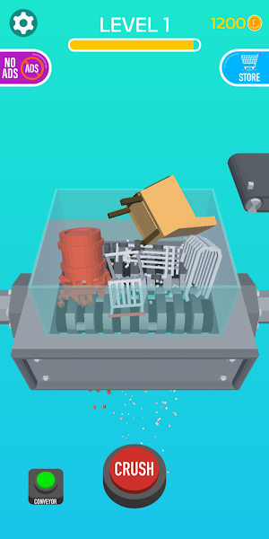 Shredding Machine Screenshot 2
