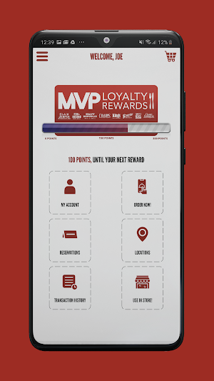 MVP Loyalty Rewards Screenshot 2