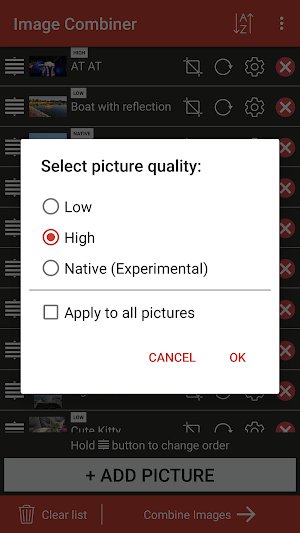 Image Combiner Screenshot 2