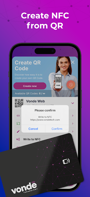 Vonde AI QR Manager Screenshot 2
