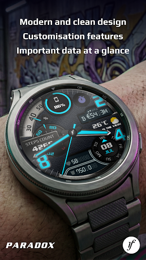 Paradox Watch Face: Hybrid Screenshot 1