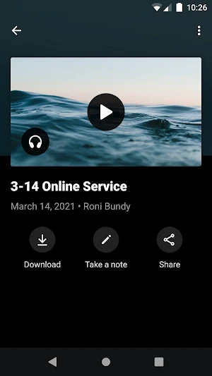 Crosswinds Church NC Screenshot 2