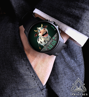Cartoon Animals Watch Face Screenshot 2