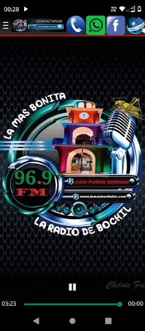 Radio La Mas Bonita Screenshot 1