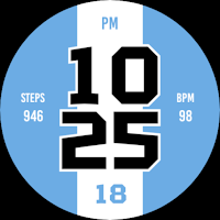Sky Blue Kit Watch Face