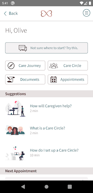 Caregiven Screenshot 0