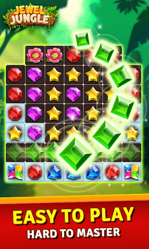 Jewels Jungle Treasure : Match 3  Puzzle Screenshot 1