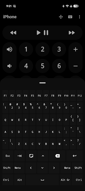 Universal Bluetooth HID Remote Screenshot 2
