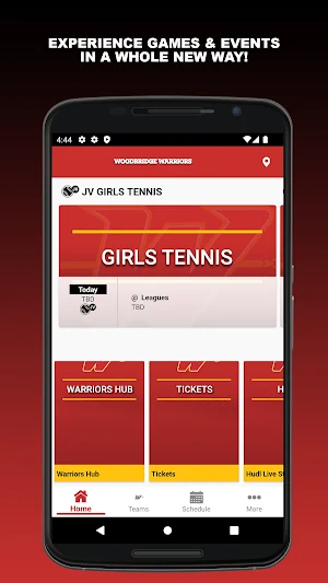 Woodbridge Warrior Athletics Screenshot 0