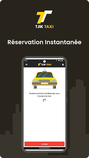 Tjik Taxi Client Screenshot 1
