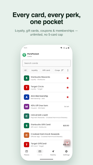 PerkPocket: Cards & Perks Screenshot 3