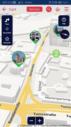 Cologne city guide Screenshot 2