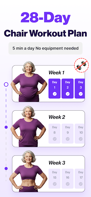 Chair Workout for Seniors Screenshot 1
