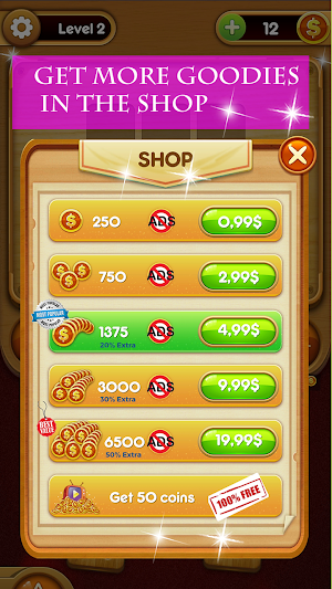 Word Guru -A Word Connect or Word Link Puzzle Game Screenshot 2