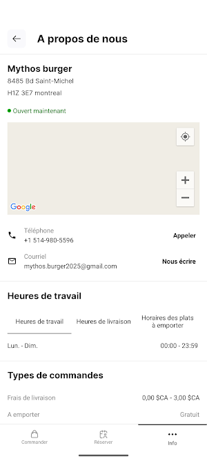 Mythos burger Screenshot 1