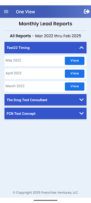 OneView Manager Screenshot 1