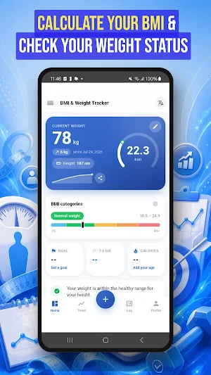 BMI Weight Calculator Screenshot 0