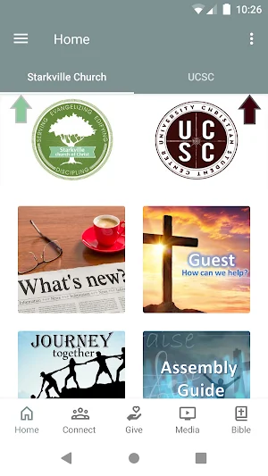 UCSC Starkville Church Screenshot 0