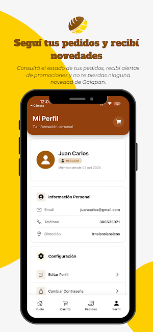 Galapan App Screenshot 2
