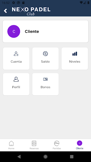 Nexo Padel Club Screenshot 2