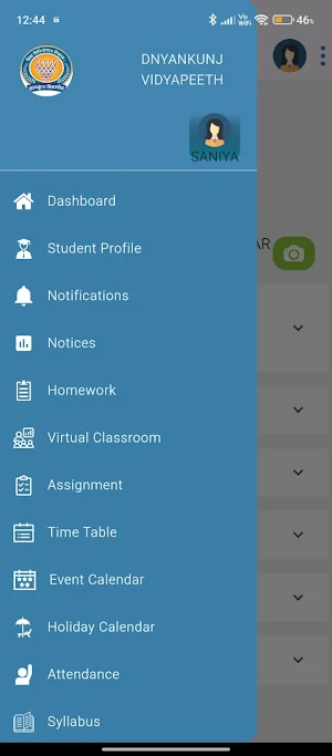 Dnyankunj Vidyapeeth App Screenshot 1