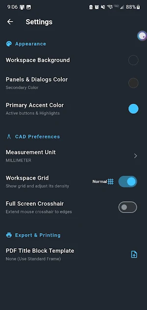 XCAD Mobile Screenshot 1