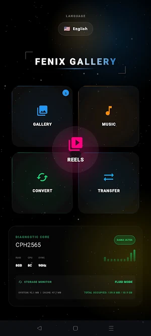 Fenix Gallery & Music Screenshot 1