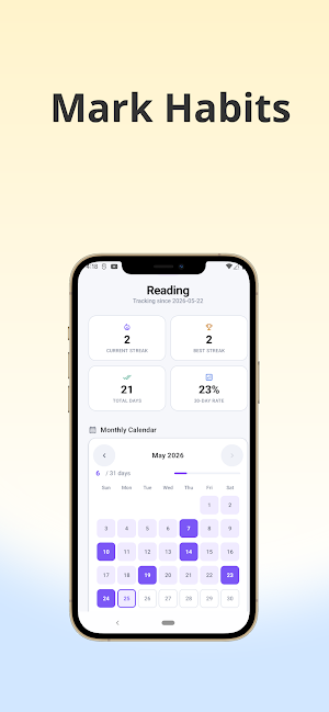 Habity: Habit Tracker Screenshot 3