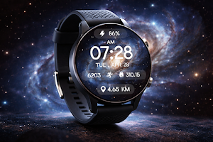 Galaxy Aura Watch Face Screenshot 0