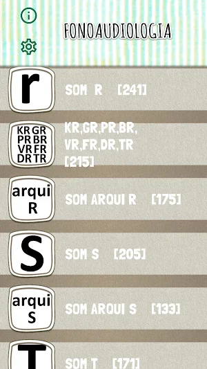 Fonoaudiologia : exercícios para articulação Screenshot 0