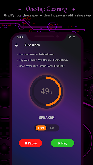 Speaker Cleaner - Remove Water Screenshot 2