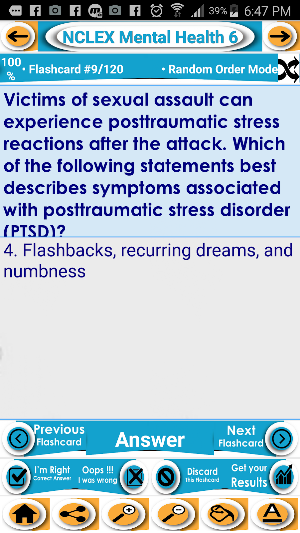 NCLEX Mental Health Screenshot 3