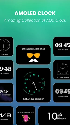 Always ON Analog Digital Clock Screenshot 3