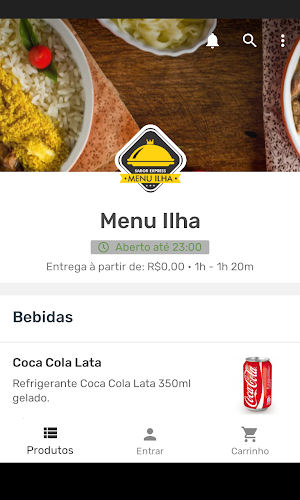Menu Ilha Sabor Express Screenshot 0