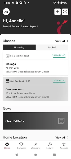 Vitarium Gesundheitszentrum Screenshot 1