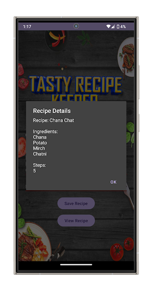Tasty Recipe Keeper Screenshot 1