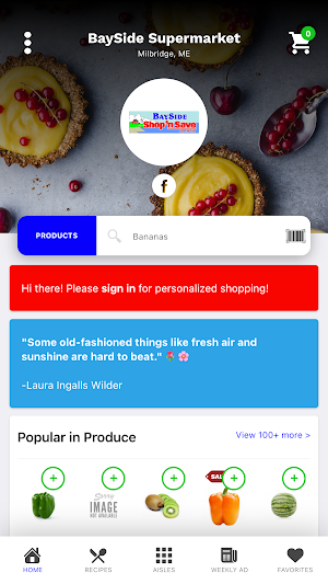 BaySide Supermarket Screenshot 0