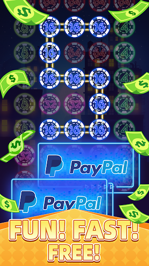 Nightfall Neon Loop: 2048 Screenshot 3