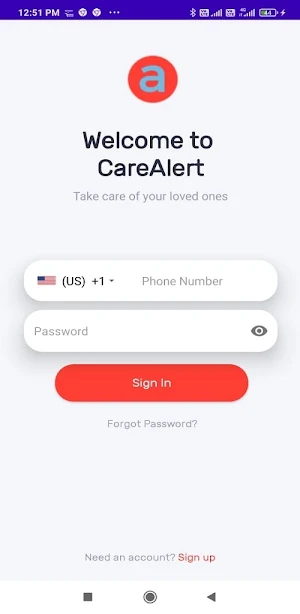 CareAlert Screenshot 1