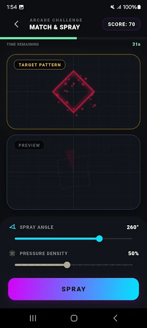 Spray Pattern Match Screenshot 1