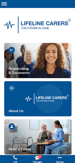 Lifeline Carers Recruitment Screenshot 0