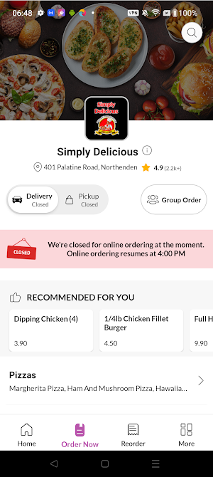 Simply Delicious Screenshot 1