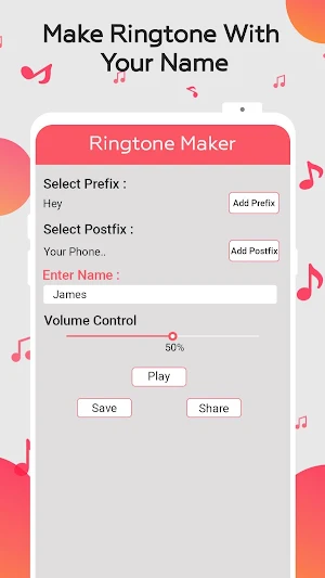 My Name Ringtone Maker Screenshot 0