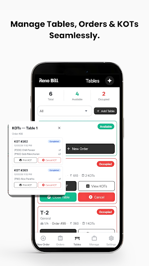 RenoBill AI Restaurant Billing Screenshot 3