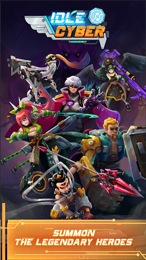 Idle Cyber - NFT Game, P2E Screenshot 0