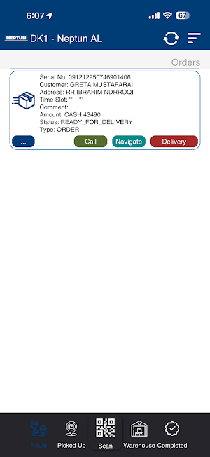 Rapid Route And Delivery Screenshot 1