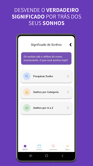 Mundo dos Sonhos: Significados Screenshot 0