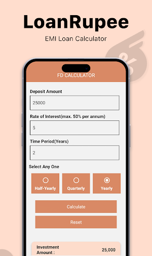 LoanRupee -EMI Loan Calculator Screenshot 1