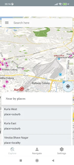 Mumbai India Offline Map Screenshot 0