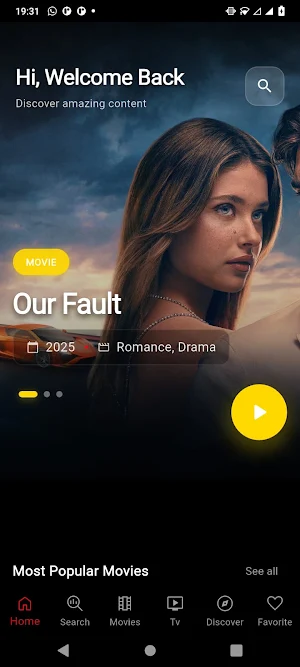 Show Mania : Movies & Tv Shows Screenshot 0